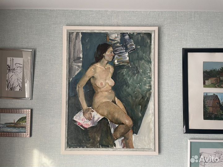 Картина маслом девушка