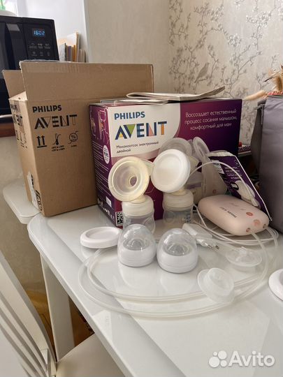 Двойной электронный молокоотсос Philips Avent