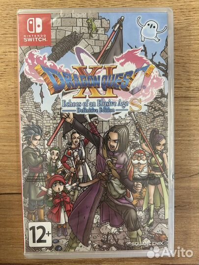 Dragon Quest XI S картридж для Nintendo