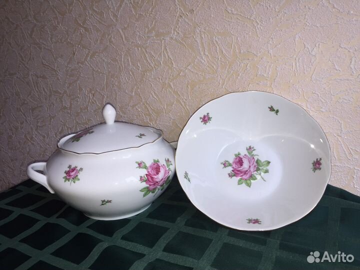 Фарфор гдр 80/ Супница и салатник