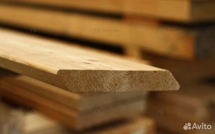 Планкен скошенный из лиственницы