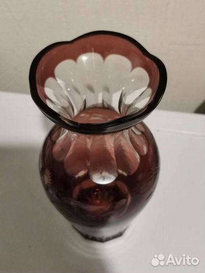 Ваза хрустальная СССР