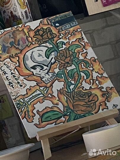 Картина на хосте