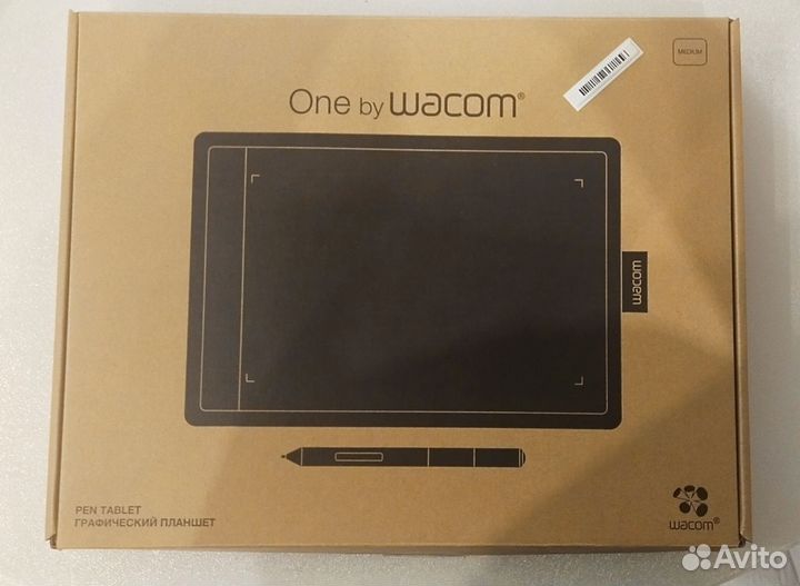 Графический планшет wacom one medium