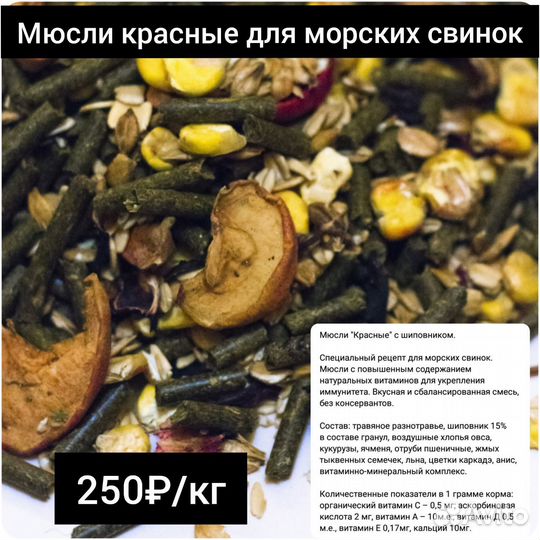 Премиум корм для грызунов