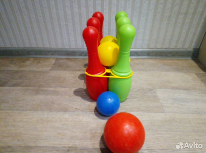 Кегли детские