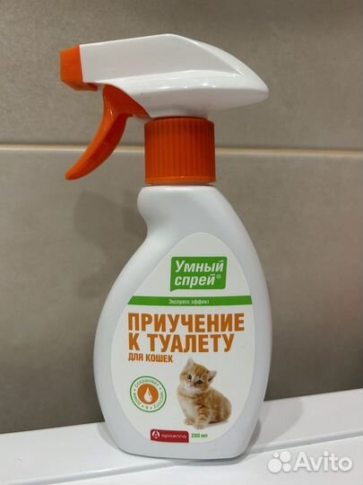 Спрей приучение к лотку для котов и кошек