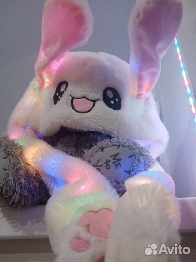 Шапка с ушками зайца