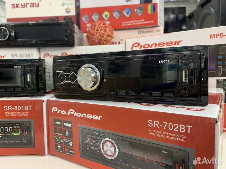 Магнитола 1 Din DV-Pioneer (новые, гарантия)