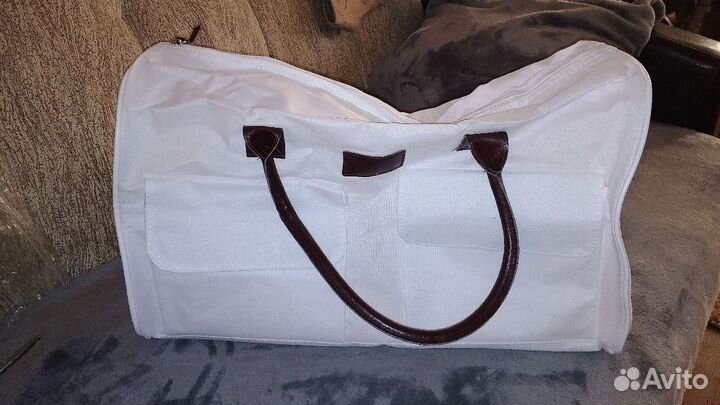 Дорожная сумка с накладными карманами