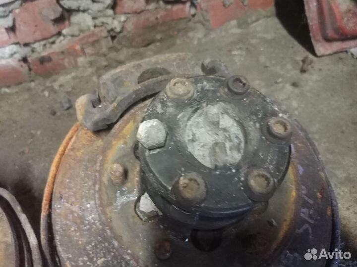 Передние кулаки, хабы на Ssangyong Korando Family