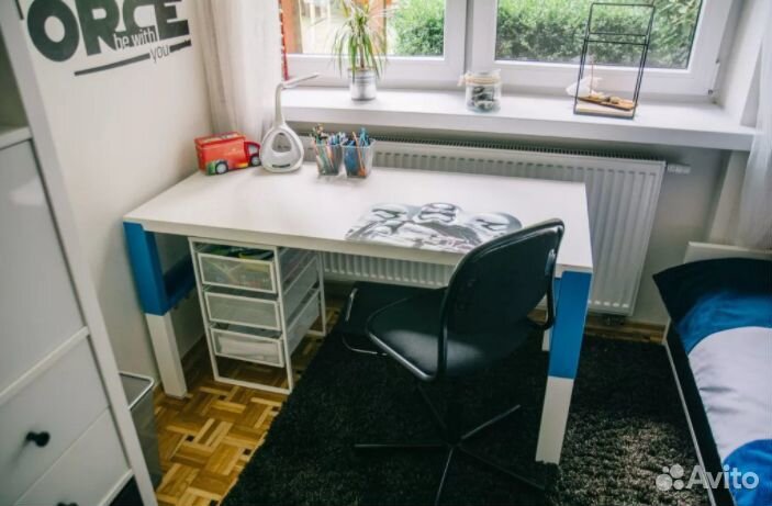 Тумба-комод металлическая Икеа Леннарт