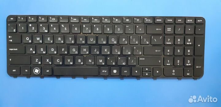 Клавиатура для ноутбука HP m6-1000 черная с рамкой