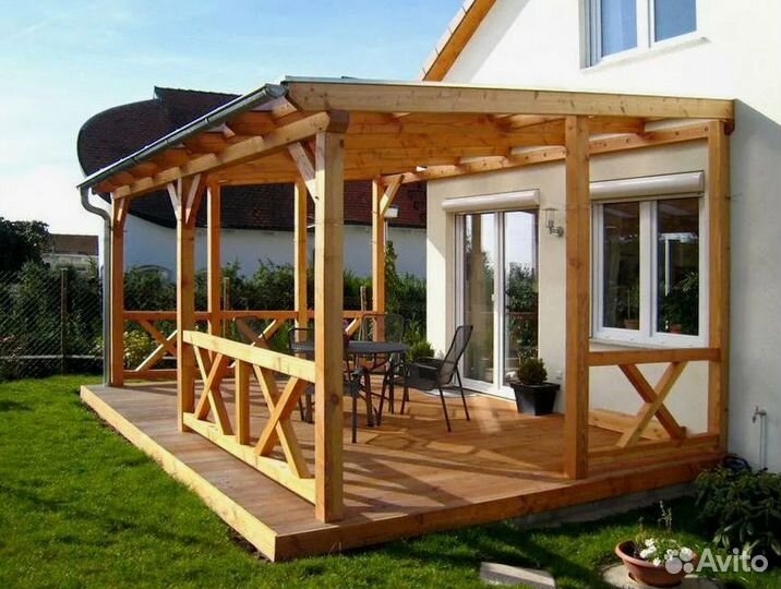 Строительство Пристройки. Веранды Террасы. Бригада