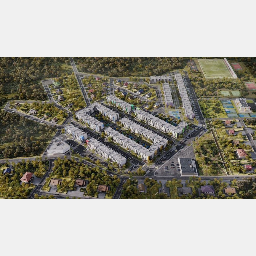 1-к. квартира, 51,6 м², 2/4 эт.