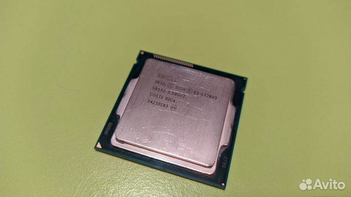 Процессор Intel Xeon E3 1270v3 (IntelCore I7 4770)
