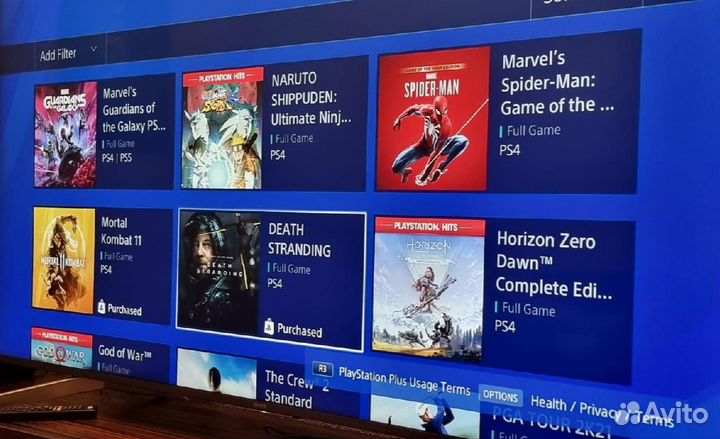 PlayStation 4 slim 500 Gb+2 джоя+более 500 игр