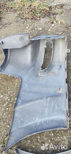 Задний бампер mitsubishi outlander xl