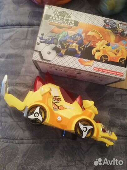 Детская машинка транформер на аккумуляторе