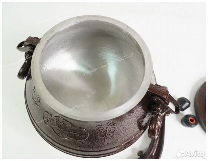 Афганский казан на 30 литров, двухцветный