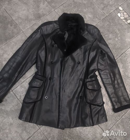 Куртка кожаная женская на меху