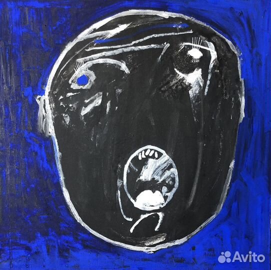 Картина абстракция холст