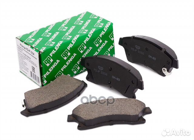 Колодки тормозные дисковые перед FDP3334 pilenga