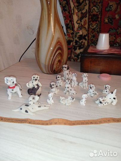 Фигурки(статуэтки) собак разнпород из полистоуна