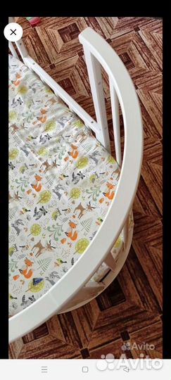 Кровать 9 в 1 с маятником и новым матрасом