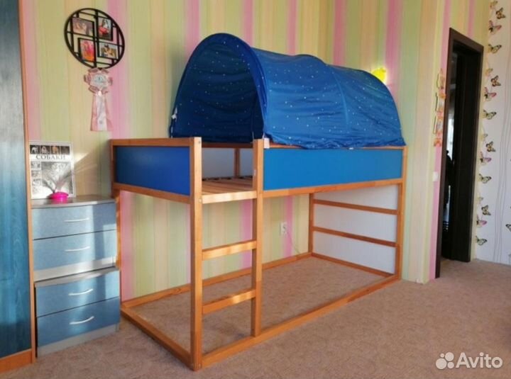 Детская кровать перевёртыш Икея Кюра