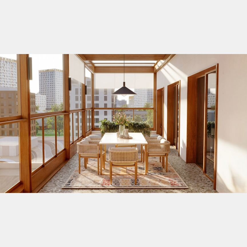 3-к. квартира, 94 м², 6/16 эт.