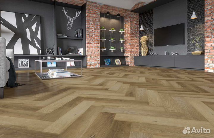 Виниловый Ламинат Fargo Parquet 4mm 33-2187-09 Дуб