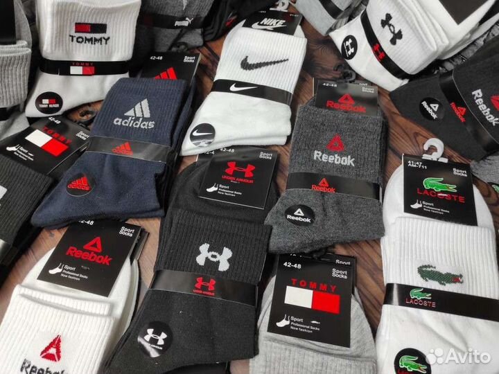 Носки Nike Adidas Reebok Puma Jordan