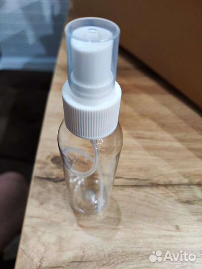 Флакон пластиковый с распылителем 100мл