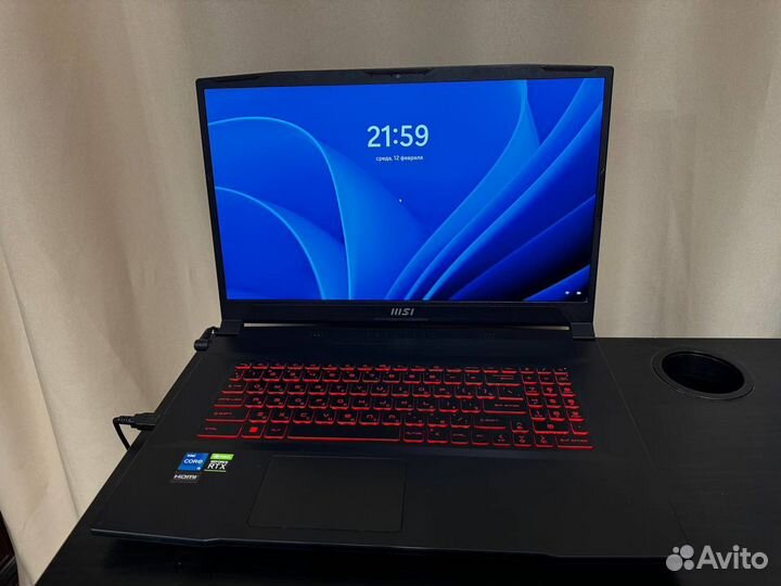 Ноутбук msi katana GF76