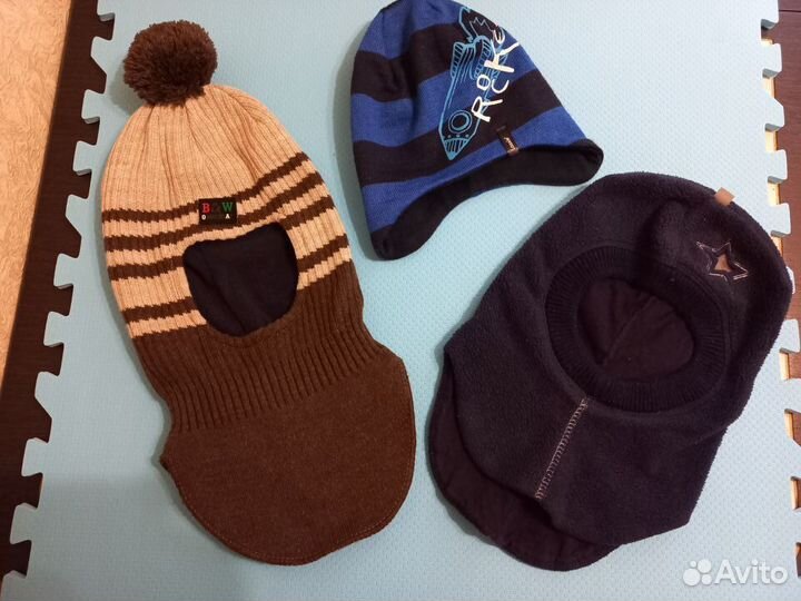 Детские зимние шапки в отличном состоянии