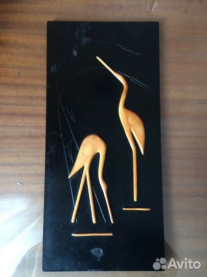 Настенное панно цапли