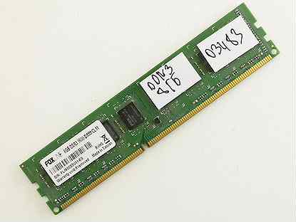 DDR3 8 GB 1600 MHz Foxline