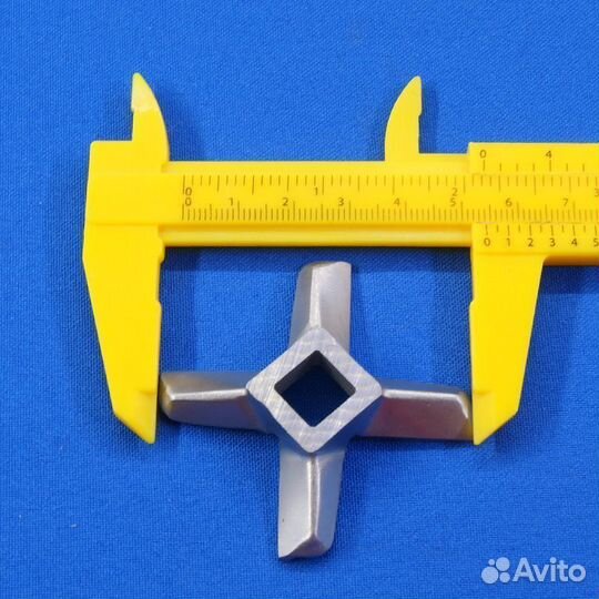 Нож №8 для мясорубки Zelmer 4 гранный ZL005