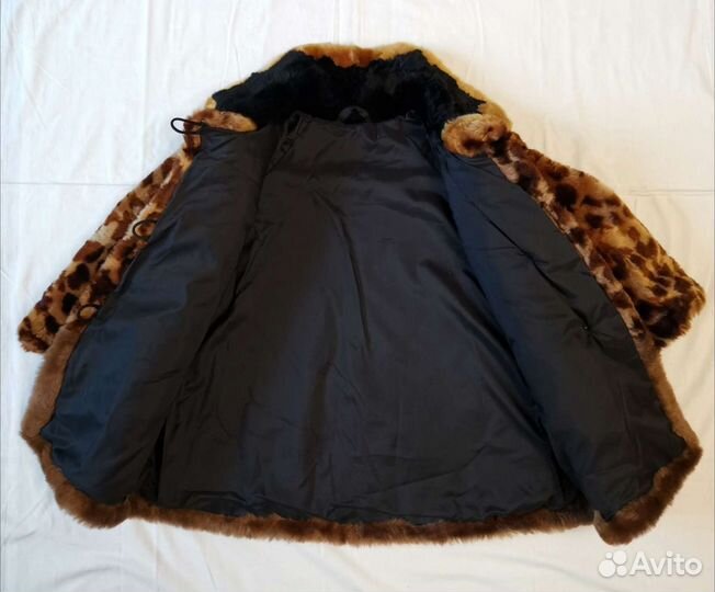 Детская Шубка (мутон) с шапочкой (мутон)