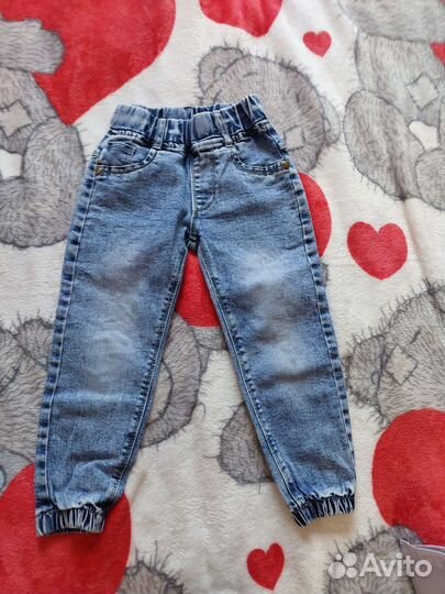 Джинсы для девочки 86-92