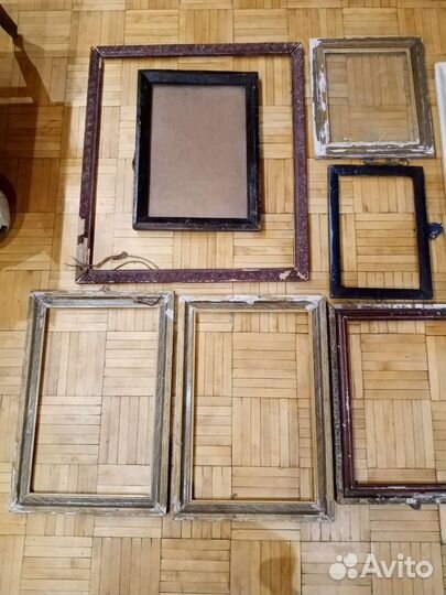 Советские деревянные рамки. Лот 2
