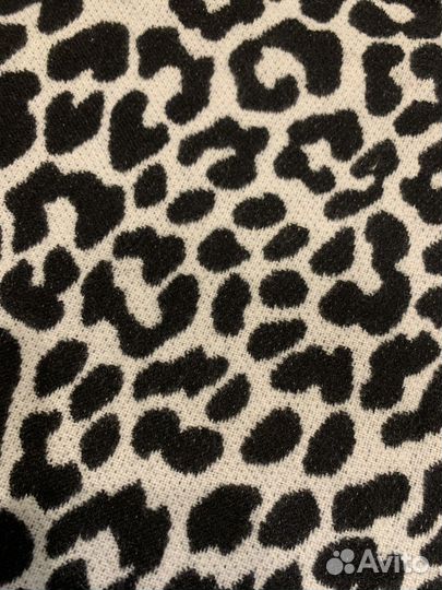 Кашемировый палантин Dior черно-белый