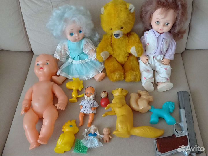 Игрушки СССР Пупсы куклы одежда