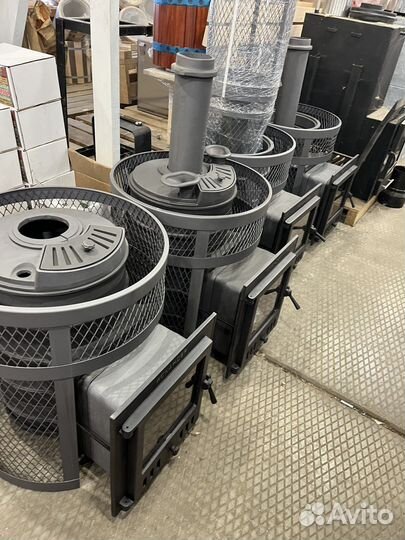 Печь банная чугунная Гефест Искандер 18