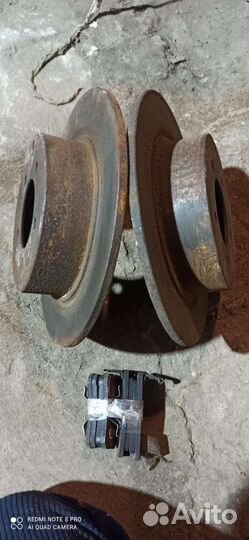 Суппорта диски колодки outlander2