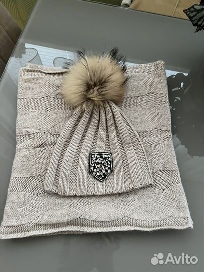 Шапка зимняя со снудом
