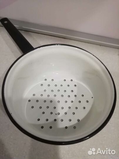 Дуршлаг эмалированый СССР