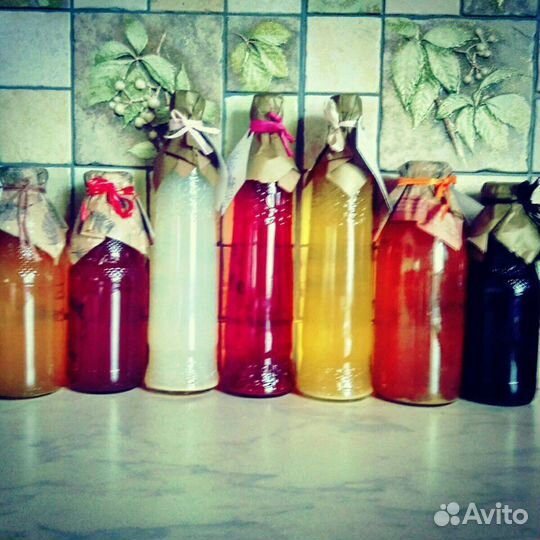 Натуральный,Живой Яблочный Уксус с укс.грибом