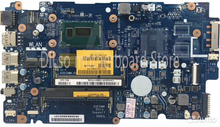 Мат.плата LA-B012P для Dell Inspiron 5447 5547 544